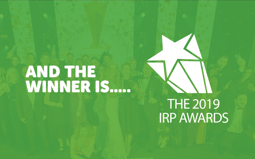 Congratulations IRP Award winners!